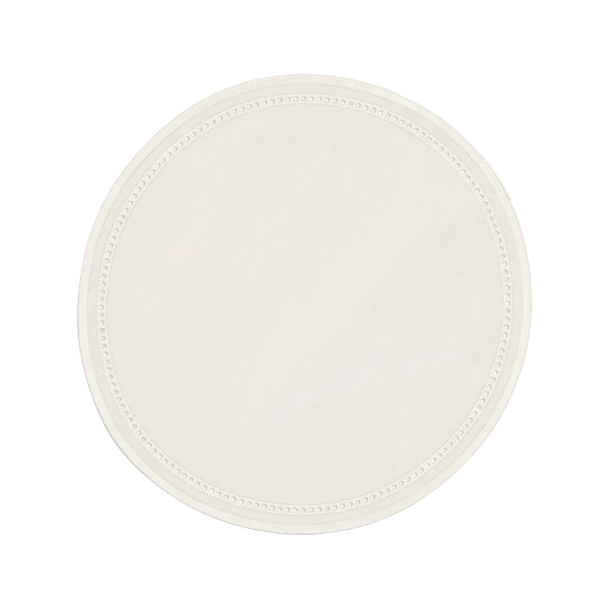 Round Embroidered Tray Cloth, Ø25 cm