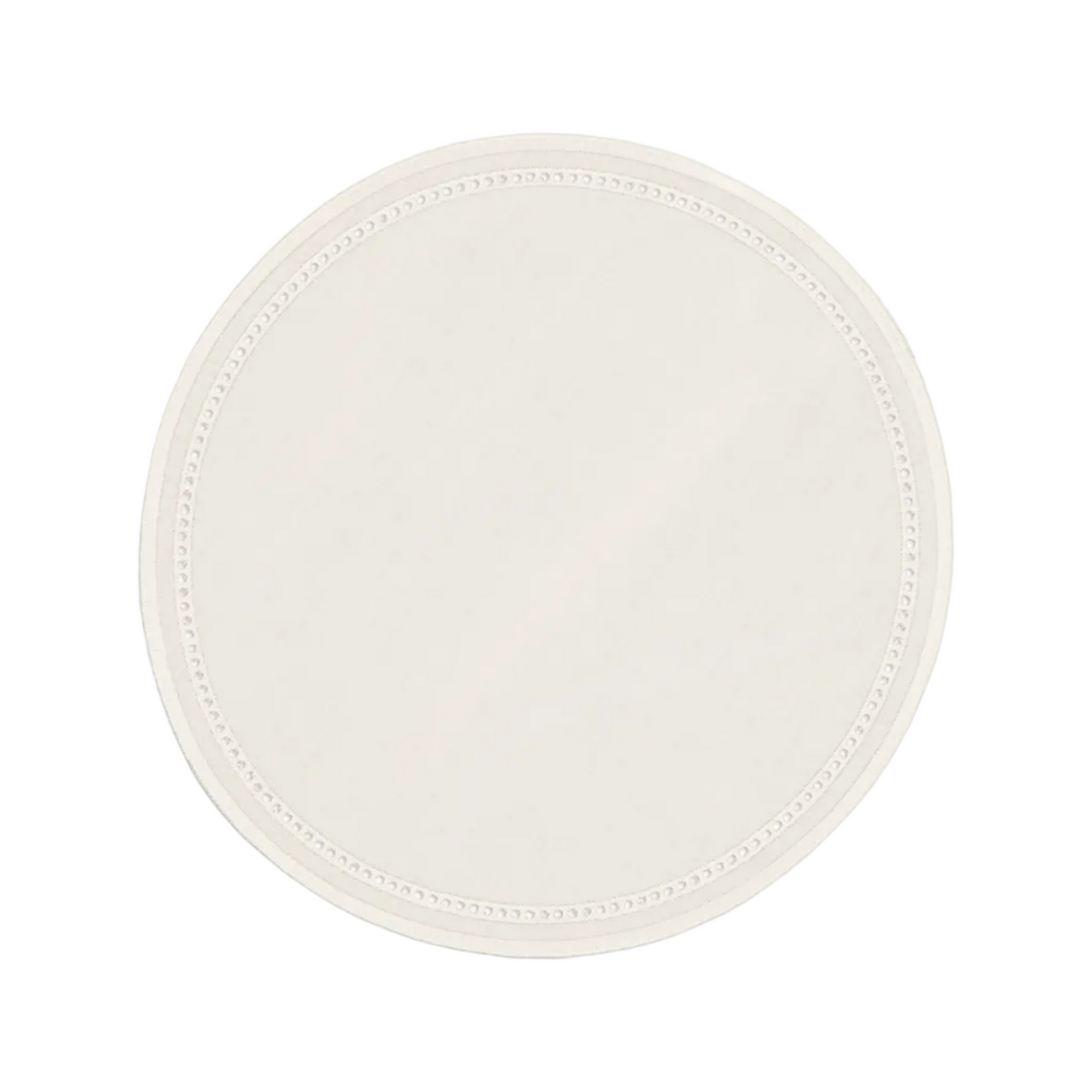 Round Embroidered Tray Cloth, Ø25 cm