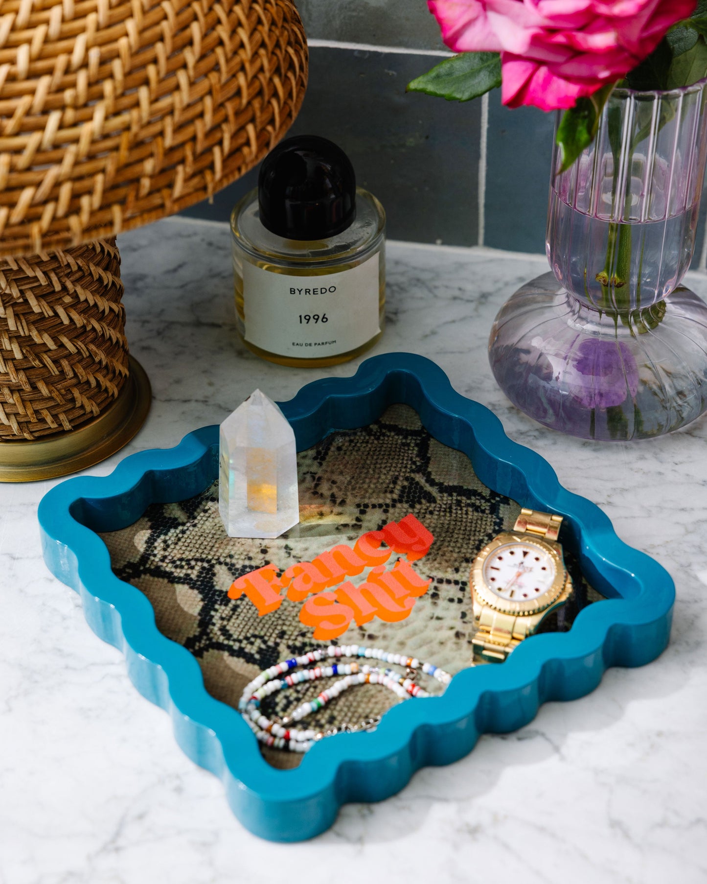 Fancy Shit Lacquer Tray - Furbish Studio