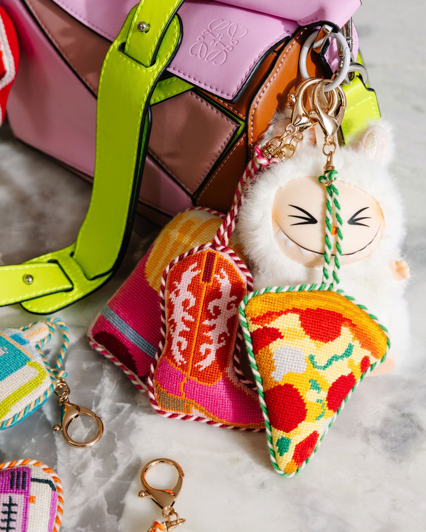 Pizza Slice - Bag Charm - Furbish Studio