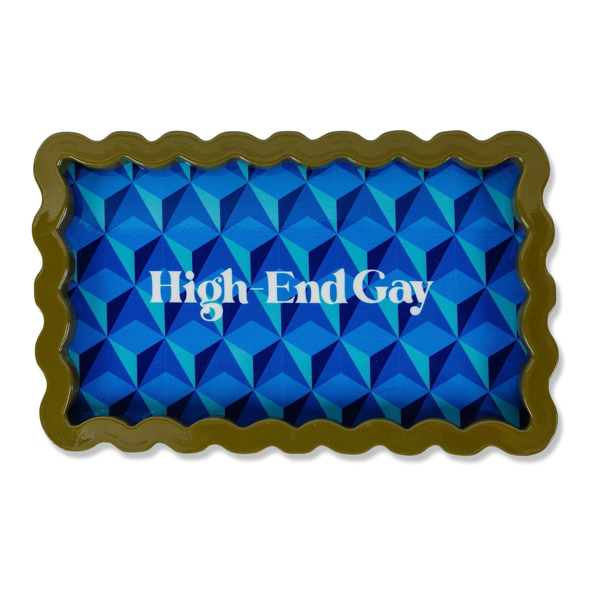High End Gay Lacquer Tray - Furbish Studio
