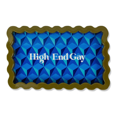 High End Gay Lacquer Tray - Furbish Studio