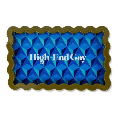 High End Gay Lacquer Tray - Furbish Studio
