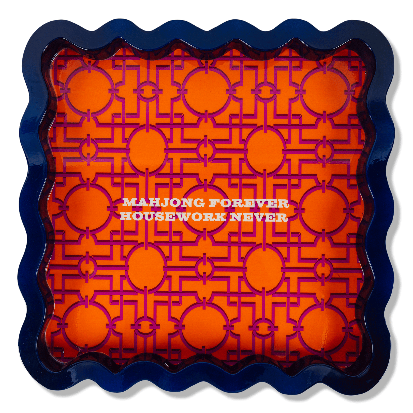 Mahjong Large Lacquer Tray - Furbish Studio