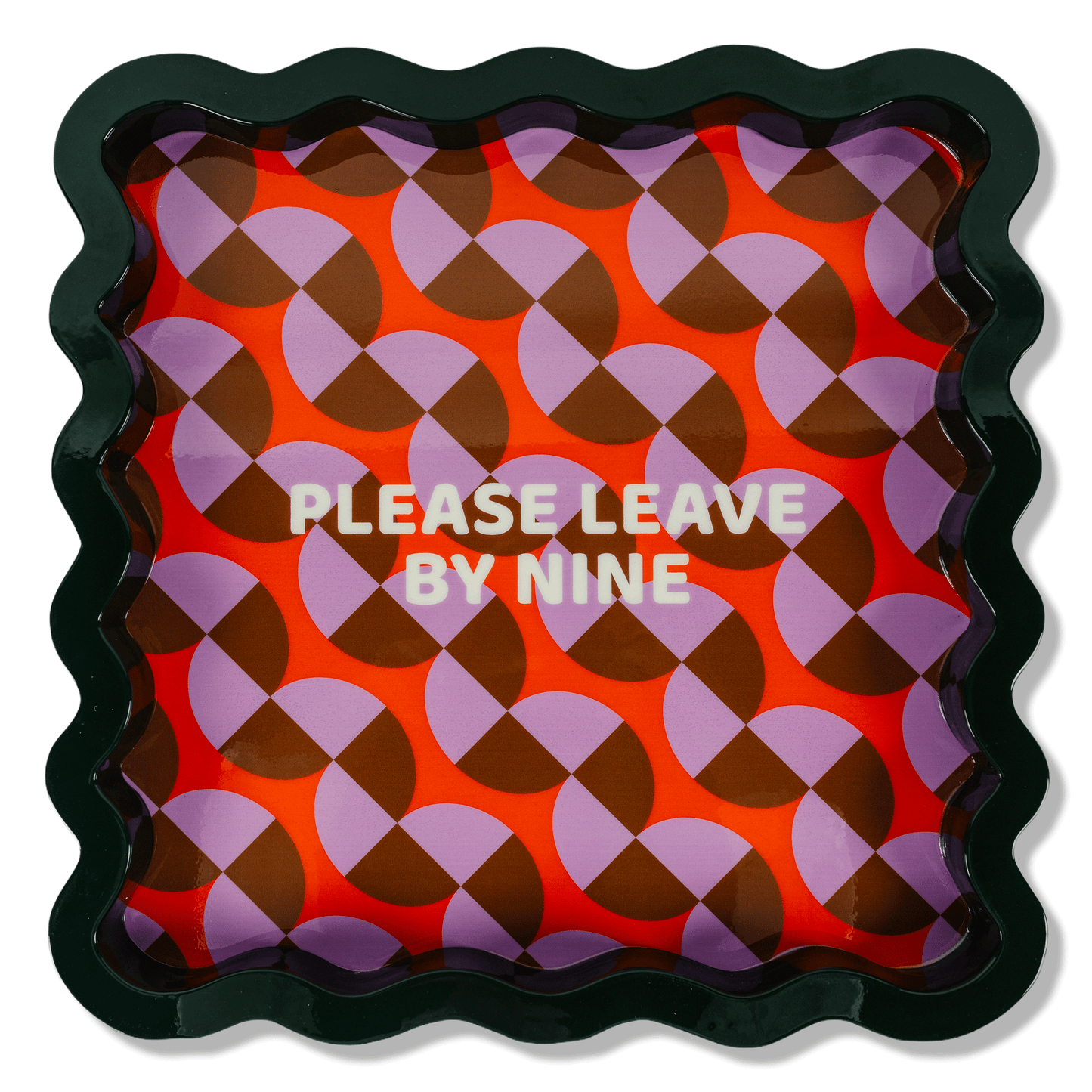 Leave by Nine Large Lacquer Tray - Furbish Studio