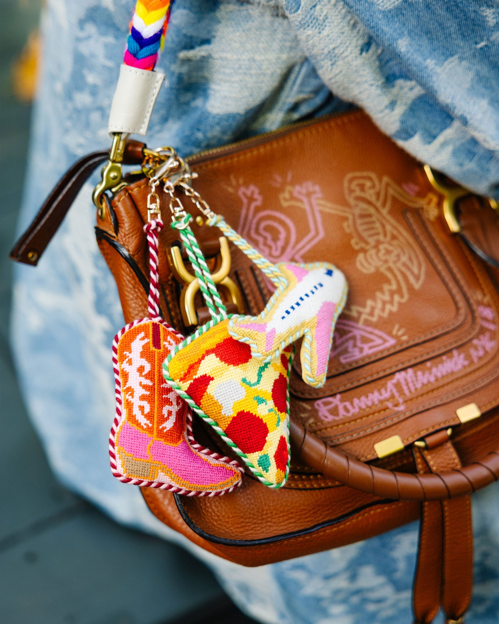 Cowboy Boot - Bag Charm - Furbish Studio