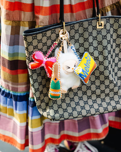Champagne Bottle - Bag Charm - Furbish Studio