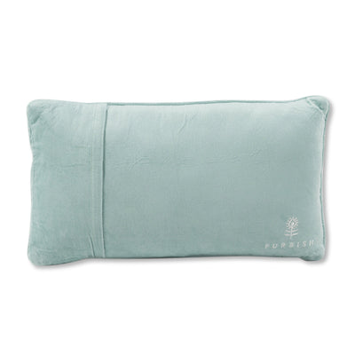Where the People Aren't Needlepoint Pillow - Furbish Studio