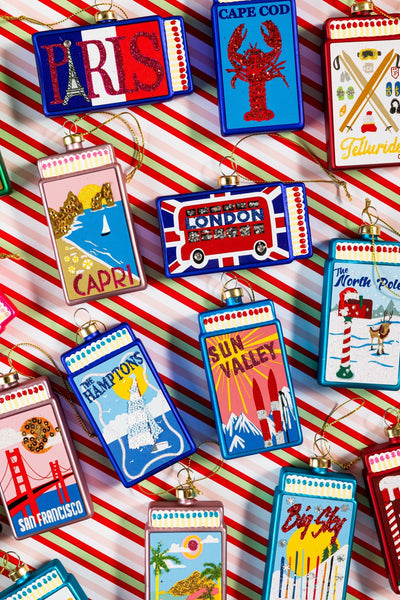 Matchbook Ornament - Capri - Furbish Studio