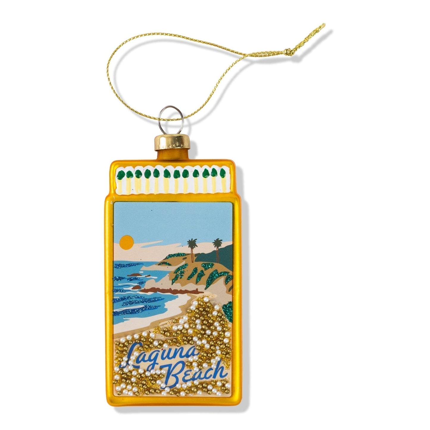 Matchbook Ornament - Laguna Beach - Furbish Studio