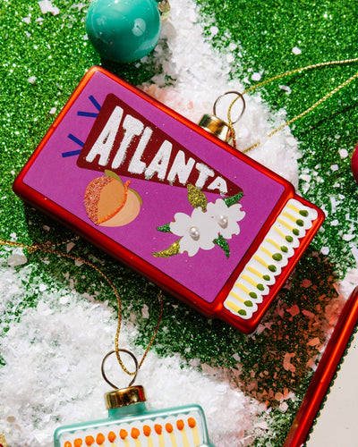 Matchbook Ornament - Atlanta - Furbish Studio