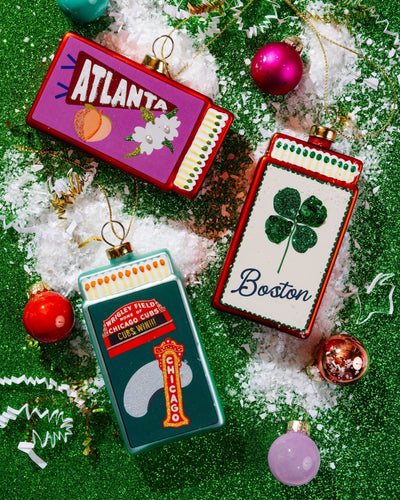 Matchbook Ornament - Chicago - Furbish Studio