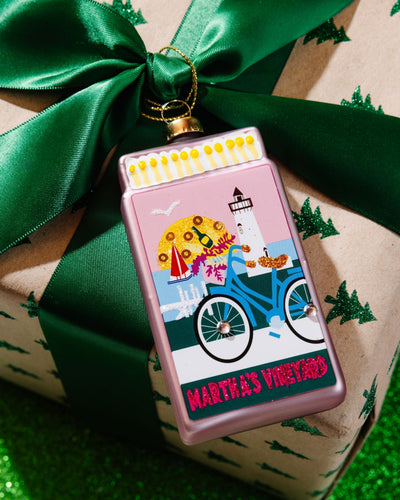 Matchbook Ornament - Martha's Vineyard - Furbish Studio