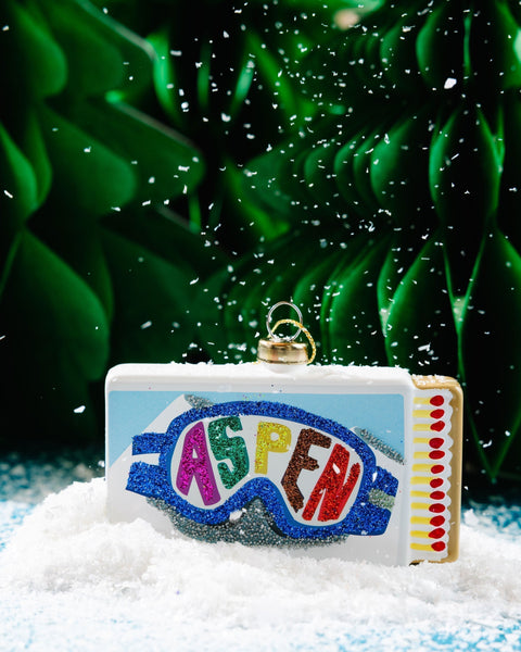 Matchbook Ornament - Aspen - Furbish Studio