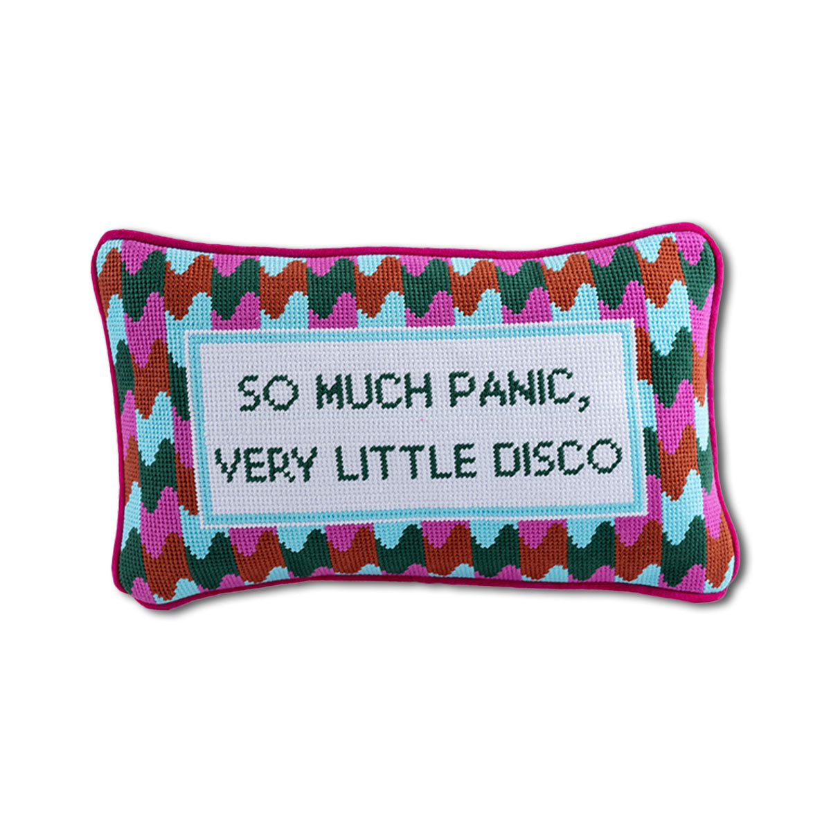 Panic at the Disco Needlepoint Pillow - Furbish Studio