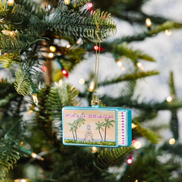 Matchbook Ornament - Palm Beach - Furbish Studio