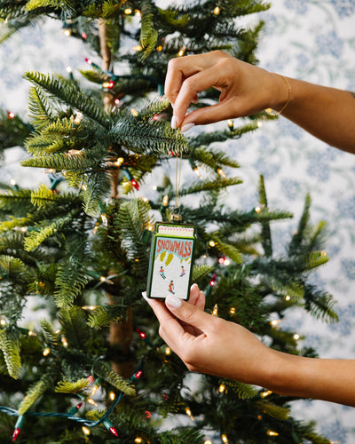 Matchbook Ornament - Snowmass - Furbish Studio