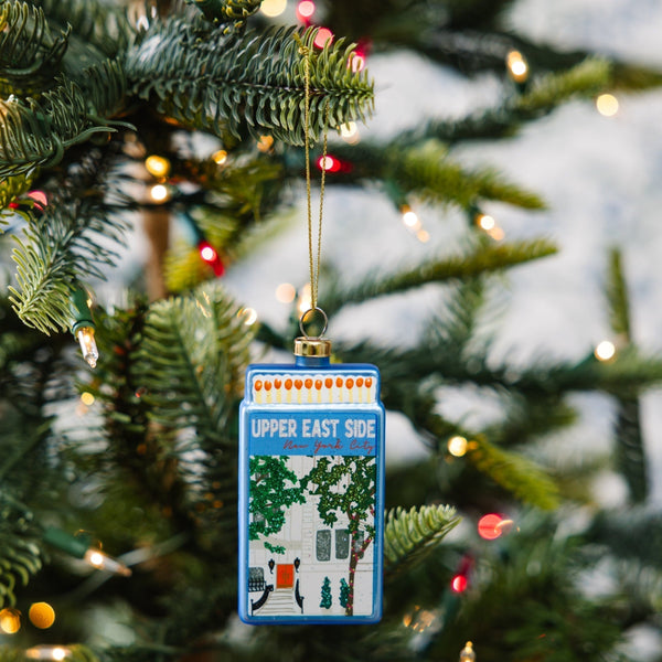 Matchbook Ornament - Upper East Side - Furbish Studio
