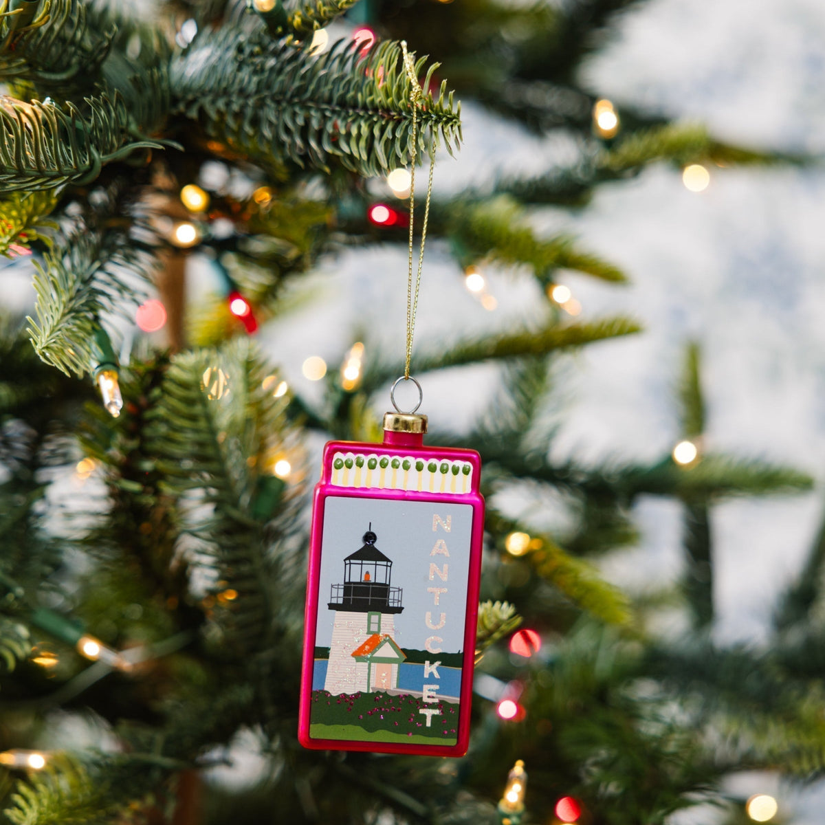 Matchbook Ornament - Nantucket - Furbish Studio