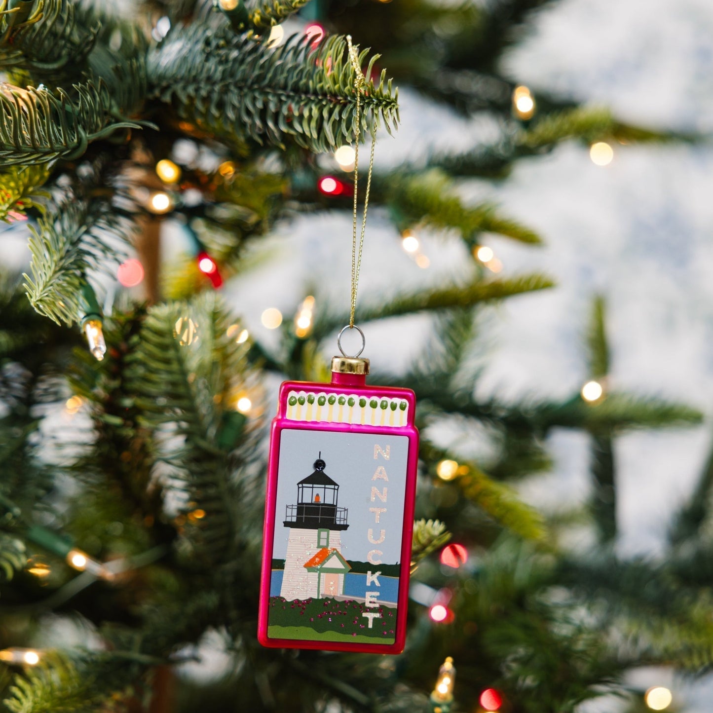 Matchbook Ornament - Nantucket - Furbish Studio