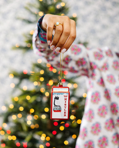 Matchbook Ornament - Whistler - Furbish Studio