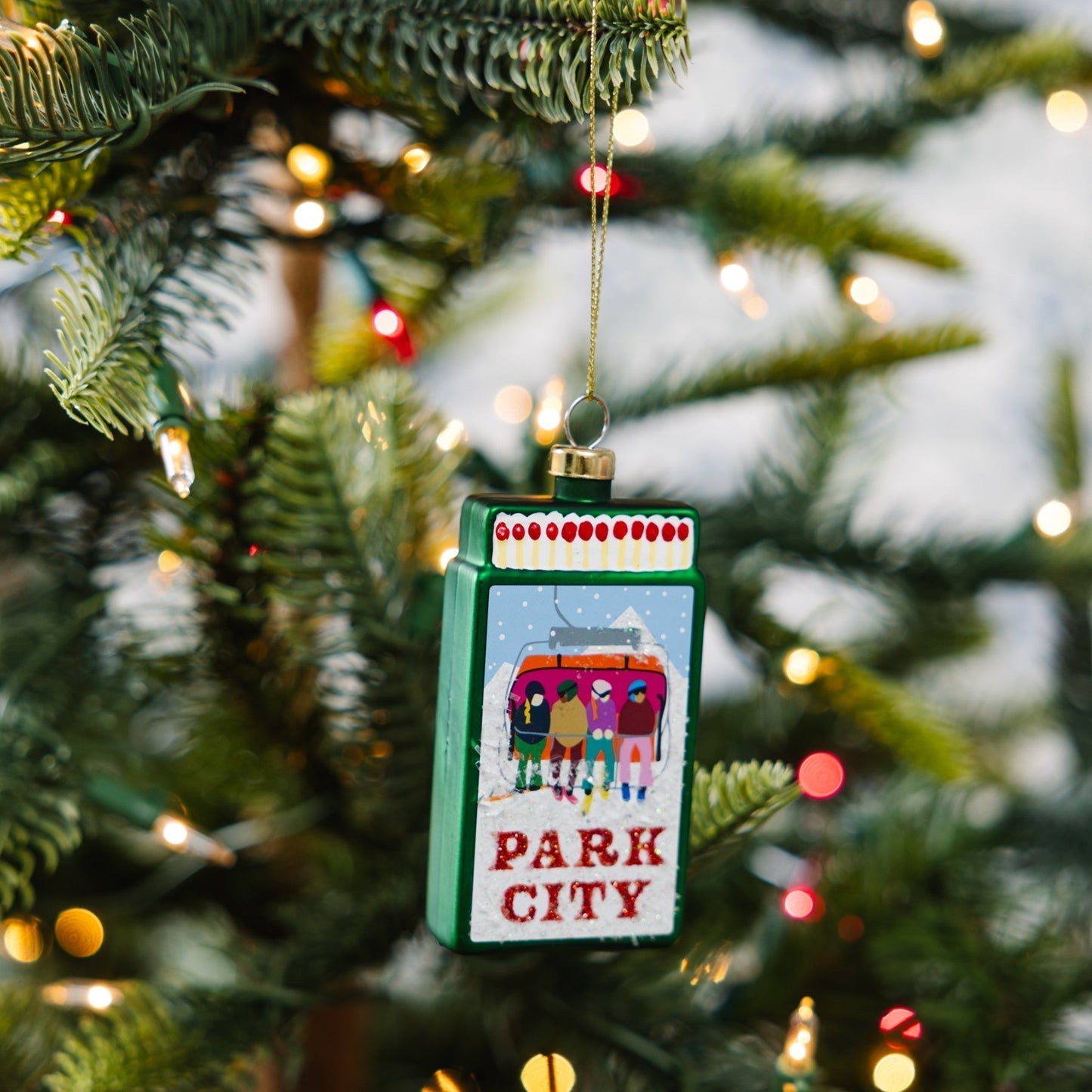 Matchbook Ornament - Park City - Furbish Studio