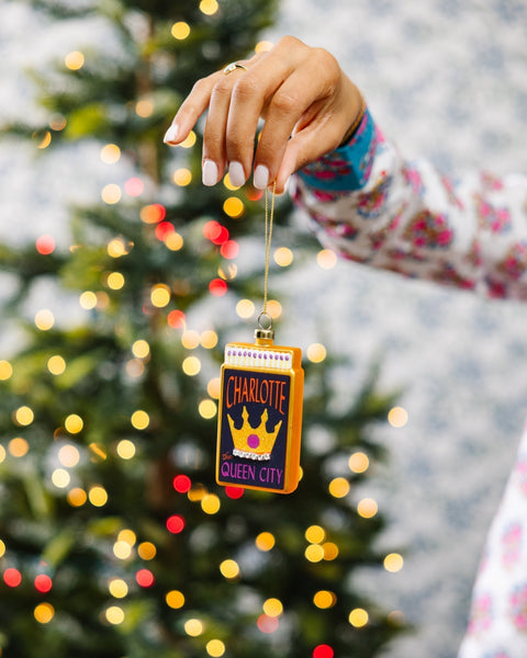Matchbook Ornament - Charlotte - Furbish Studio