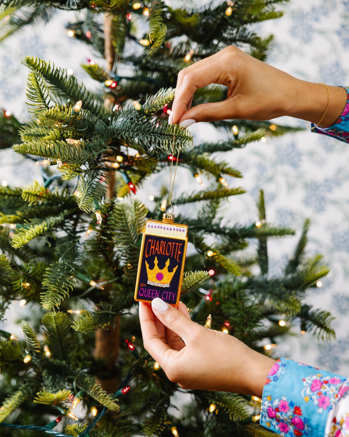Matchbook Ornament - Charlotte - Furbish Studio