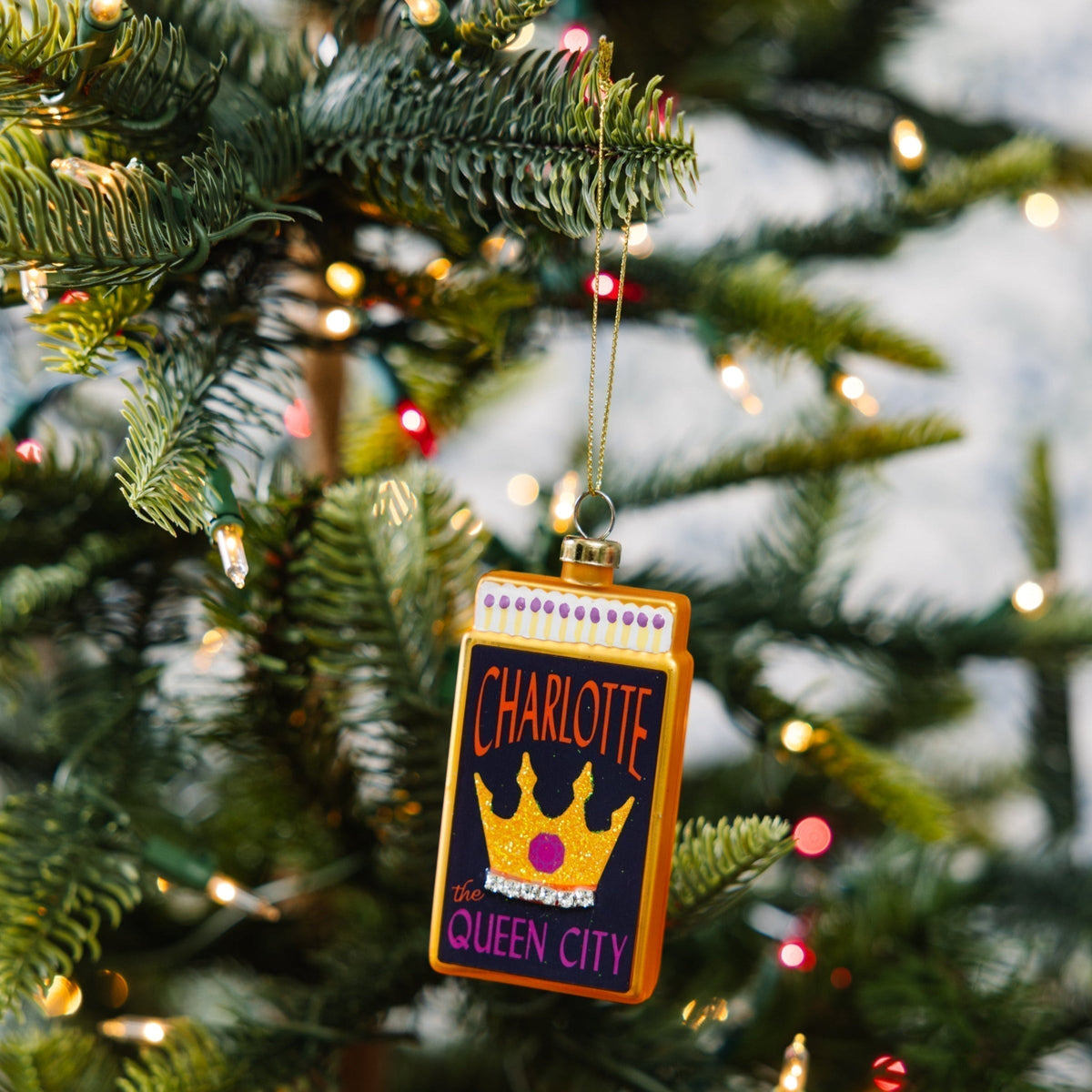 Matchbook Ornament - Charlotte - Furbish Studio