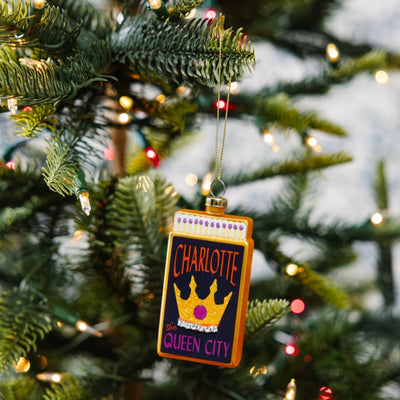Matchbook Ornament - Charlotte - Furbish Studio