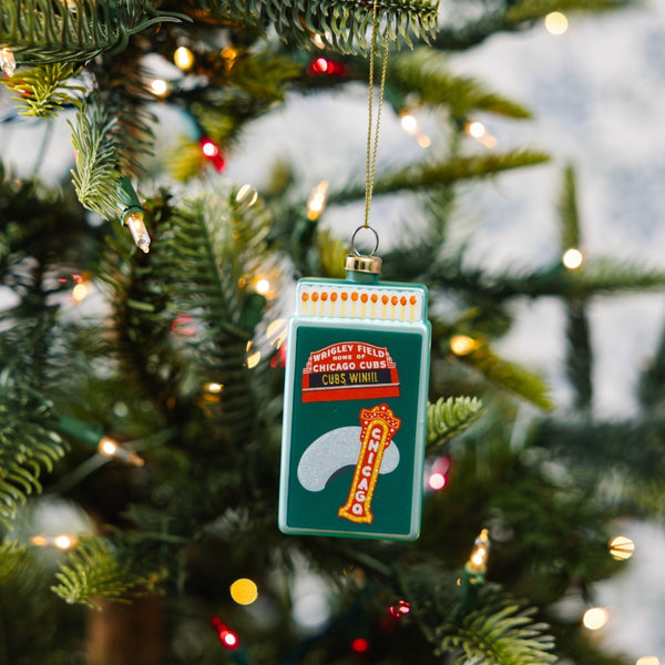 Matchbook Ornament - Chicago - Furbish Studio