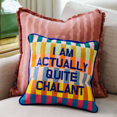 Chalant Needlepoint Pillow - Furbish Studio