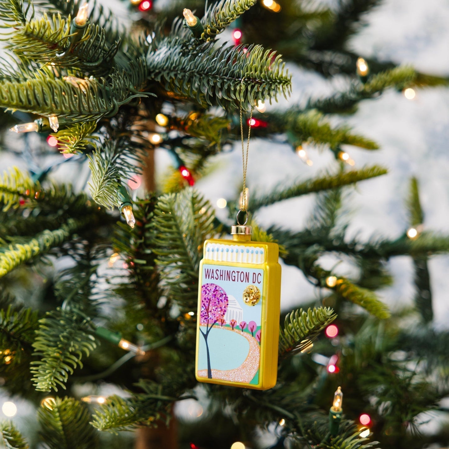 Matchbook Ornament - Washington D.C. - Furbish Studio