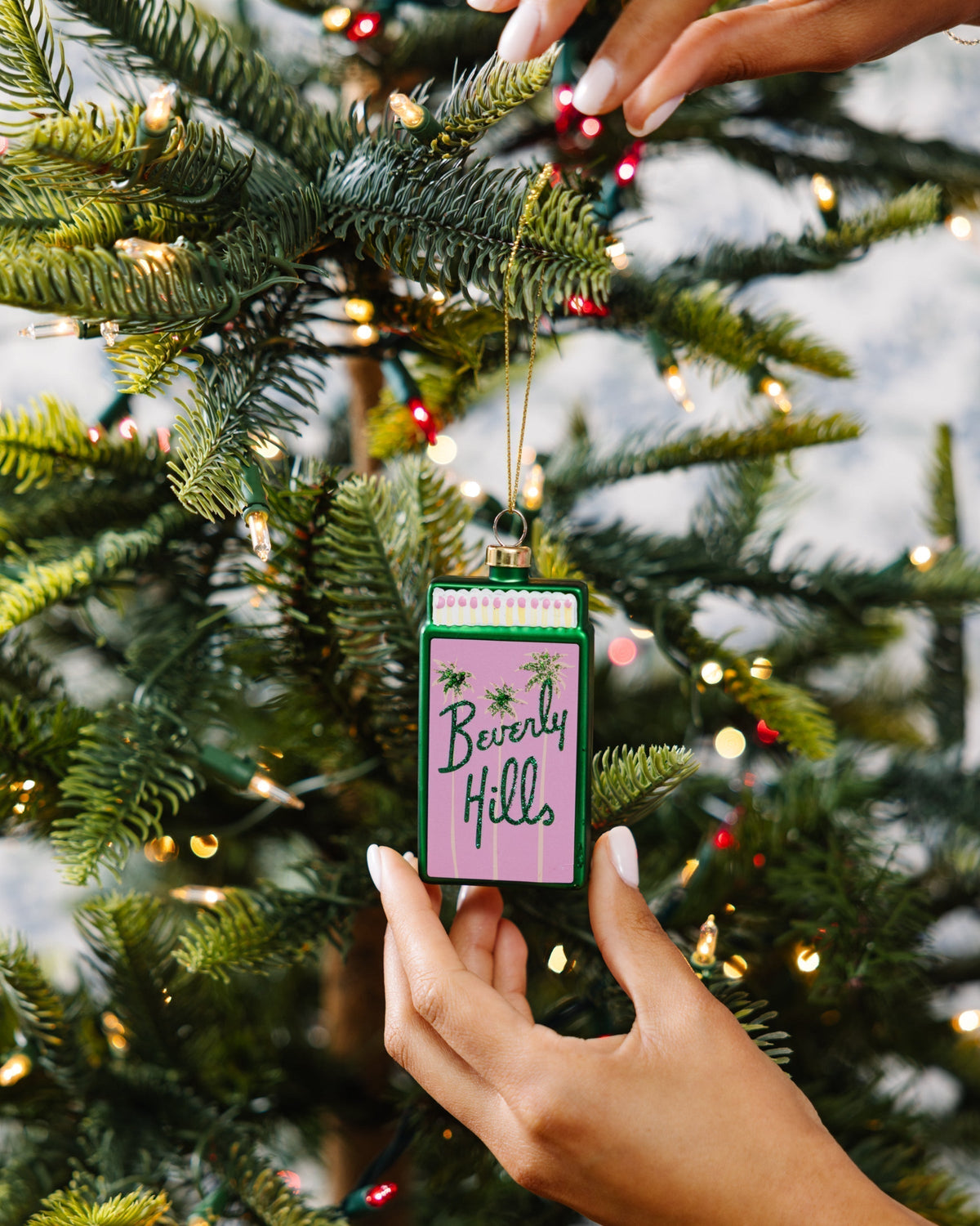 Matchbook Ornament - Beverly Hills - Furbish Studio
