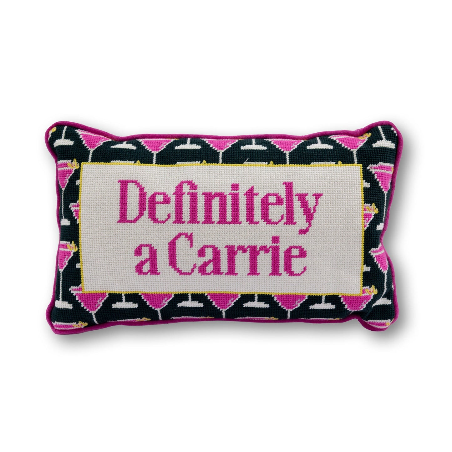 Carrie Needlepoint Pillow - Furbish Studio