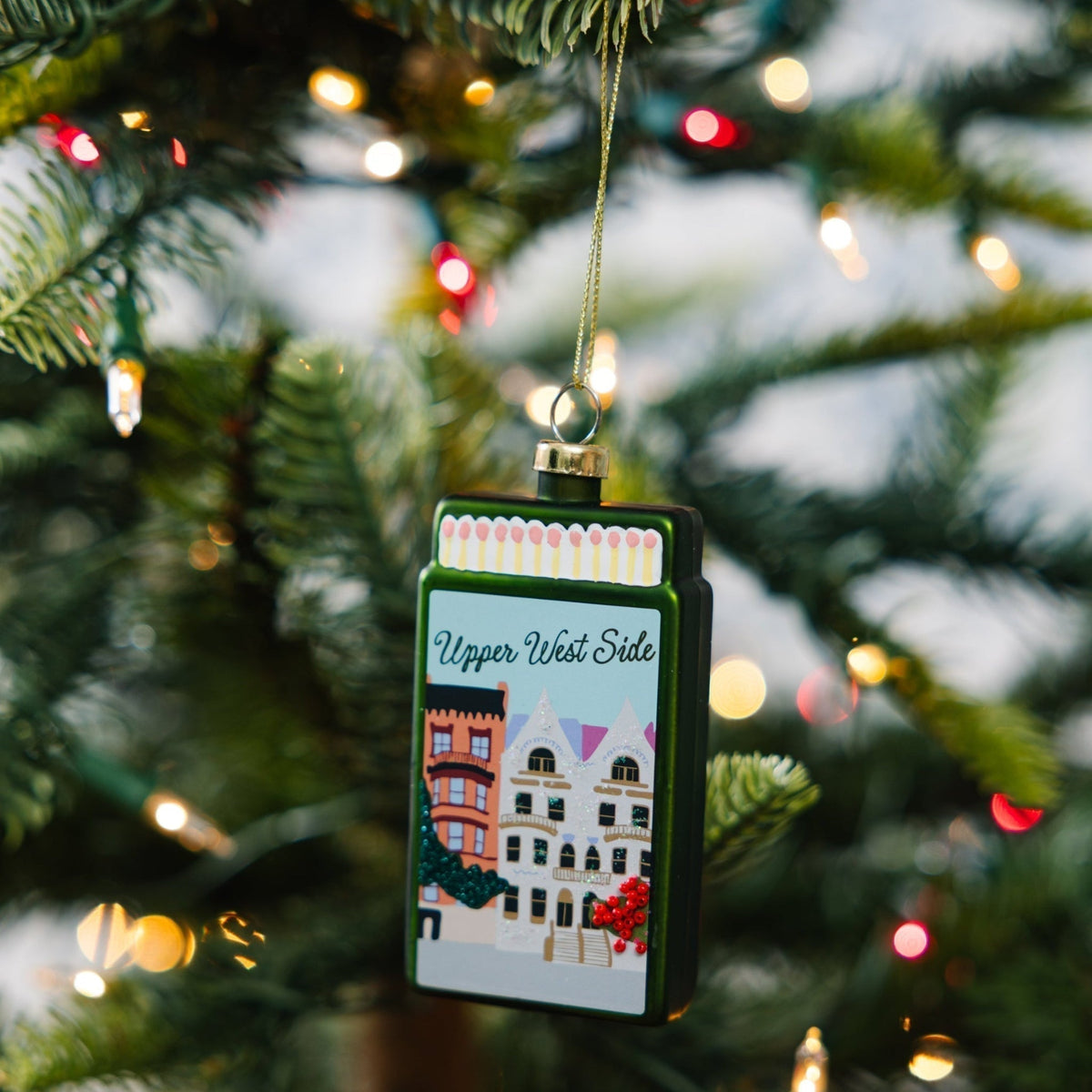 Matchbook Ornament - Upper West Side - Furbish Studio