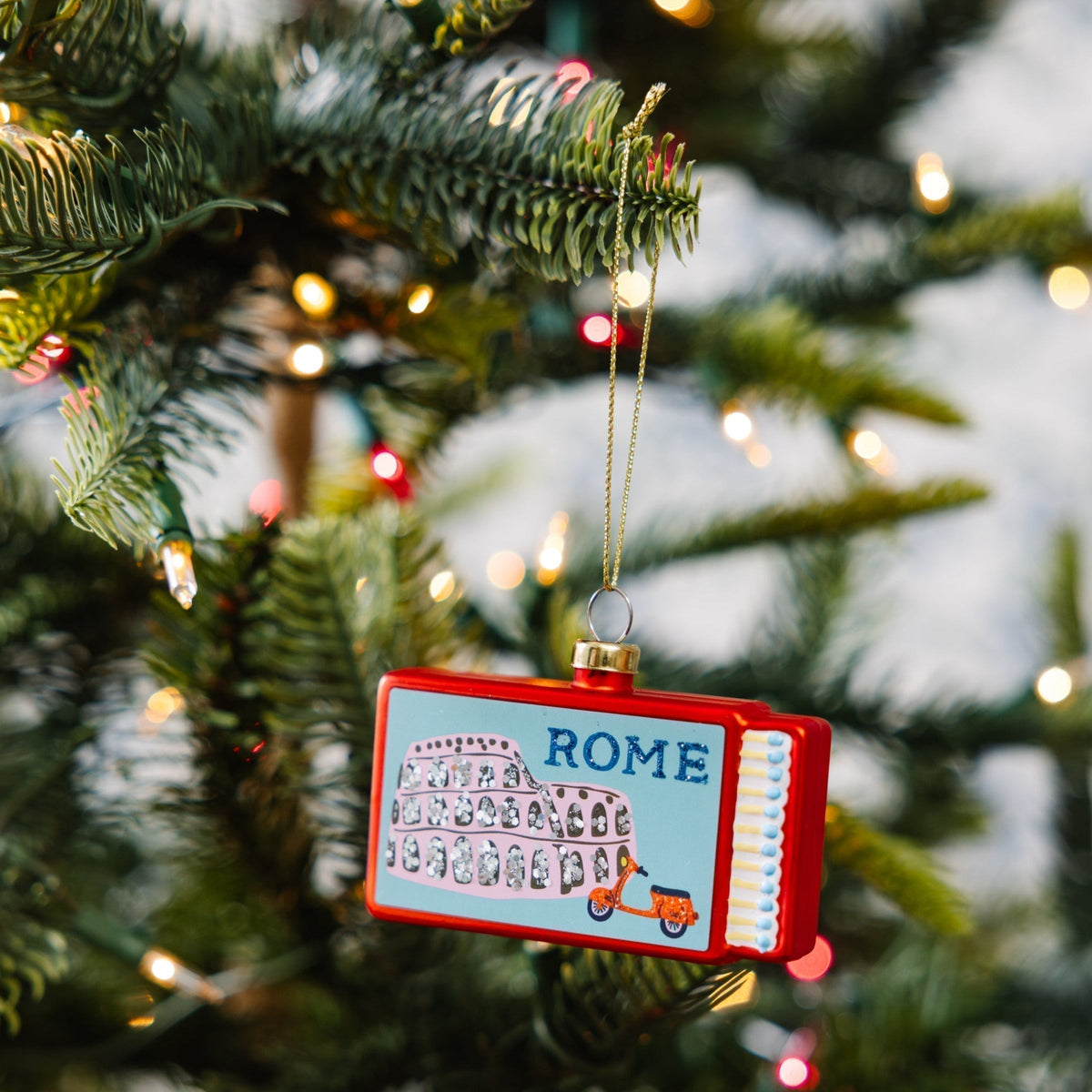 Matchbook Ornament - Rome - Furbish Studio