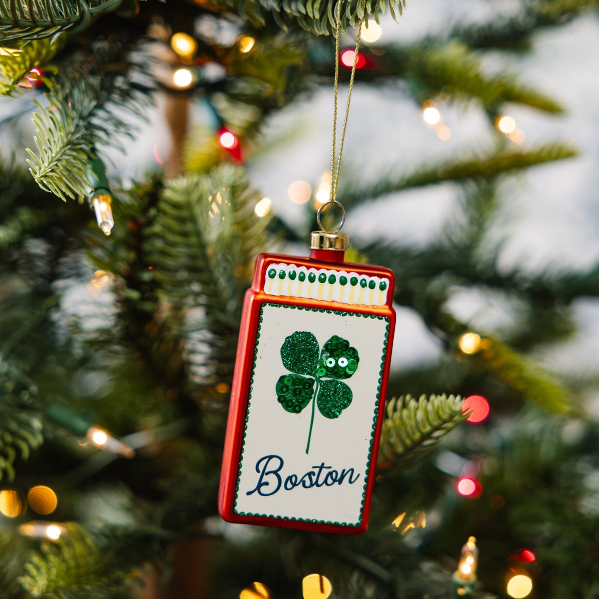 Matchbook Ornament - Boston - Furbish Studio