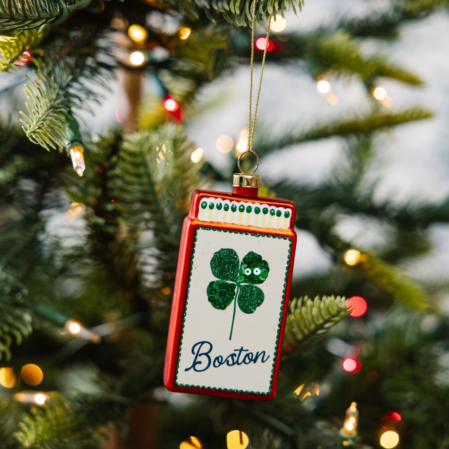 Matchbook Ornament - Boston - Furbish Studio