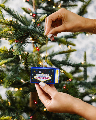 Matchbook Ornament - Las Vegas - Furbish Studio