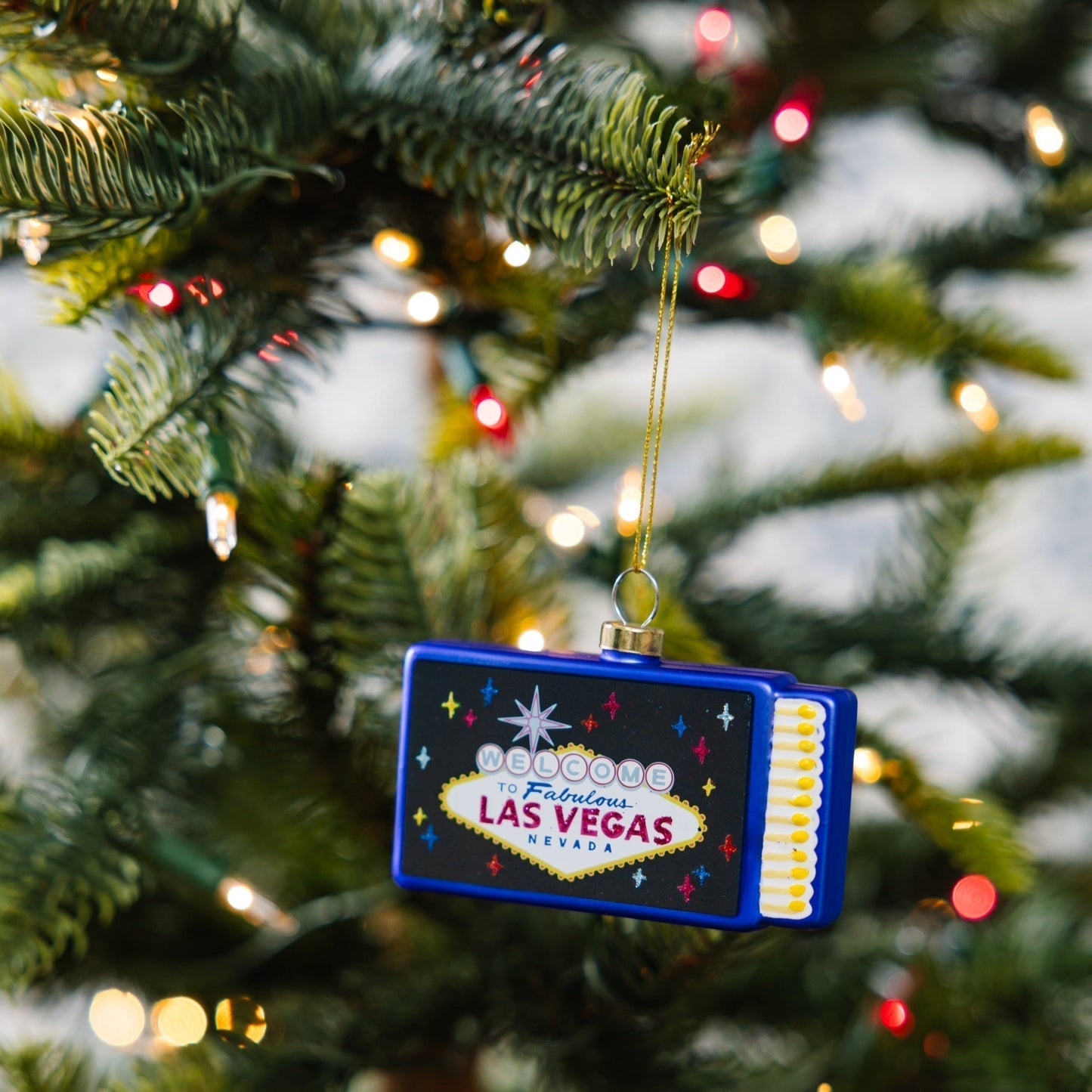 Matchbook Ornament - Las Vegas - Furbish Studio