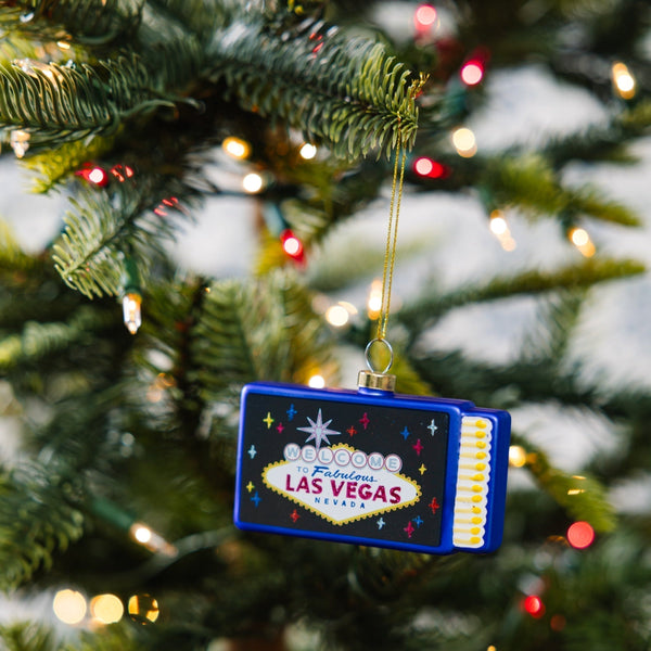 Matchbook Ornament - Las Vegas - Furbish Studio
