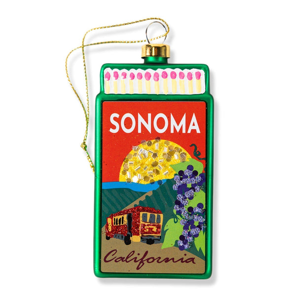 Matchbook Ornament - Sonoma - Furbish Studio