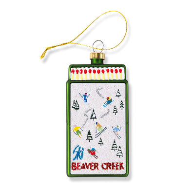 Matchbook Ornament - Beaver Creek - Furbish Studio