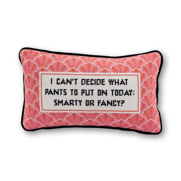 Pants Needlepoint PIllow - Furbish Studio