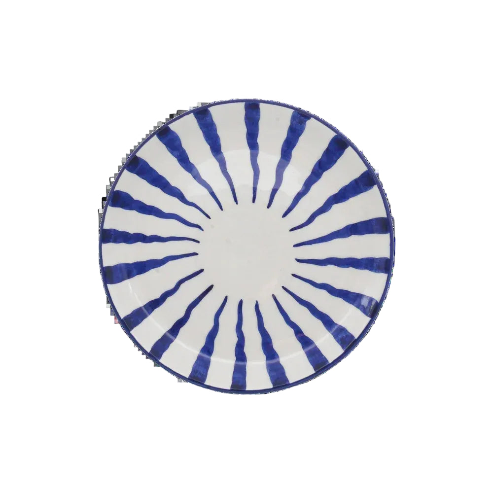 Wave Dinner Plate - Azure