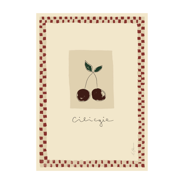 Oggetto Ciliegie Print