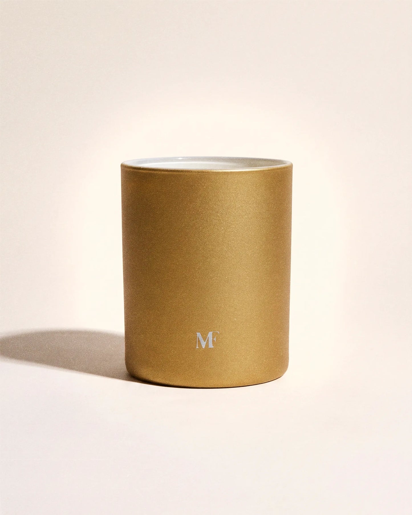 #24 Martine - Cold Champagne Gold Candle