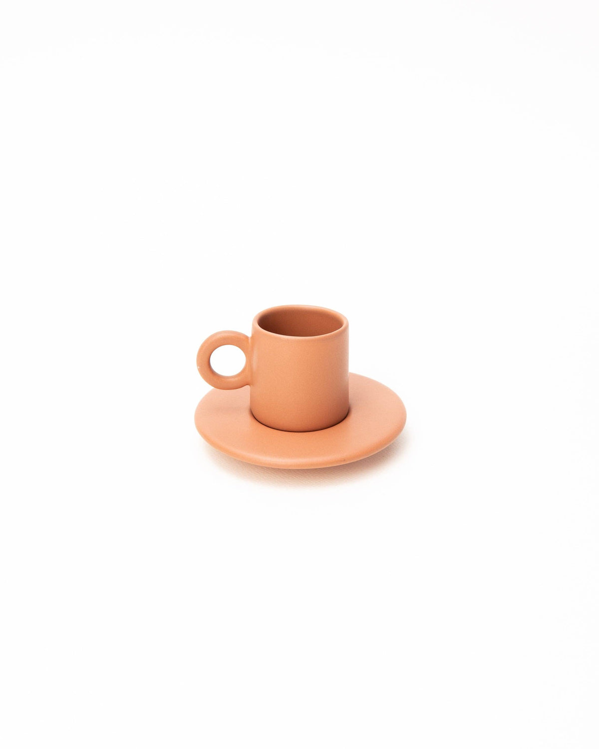 Black Lilo Espresso Cup & Saucer | Set of 2