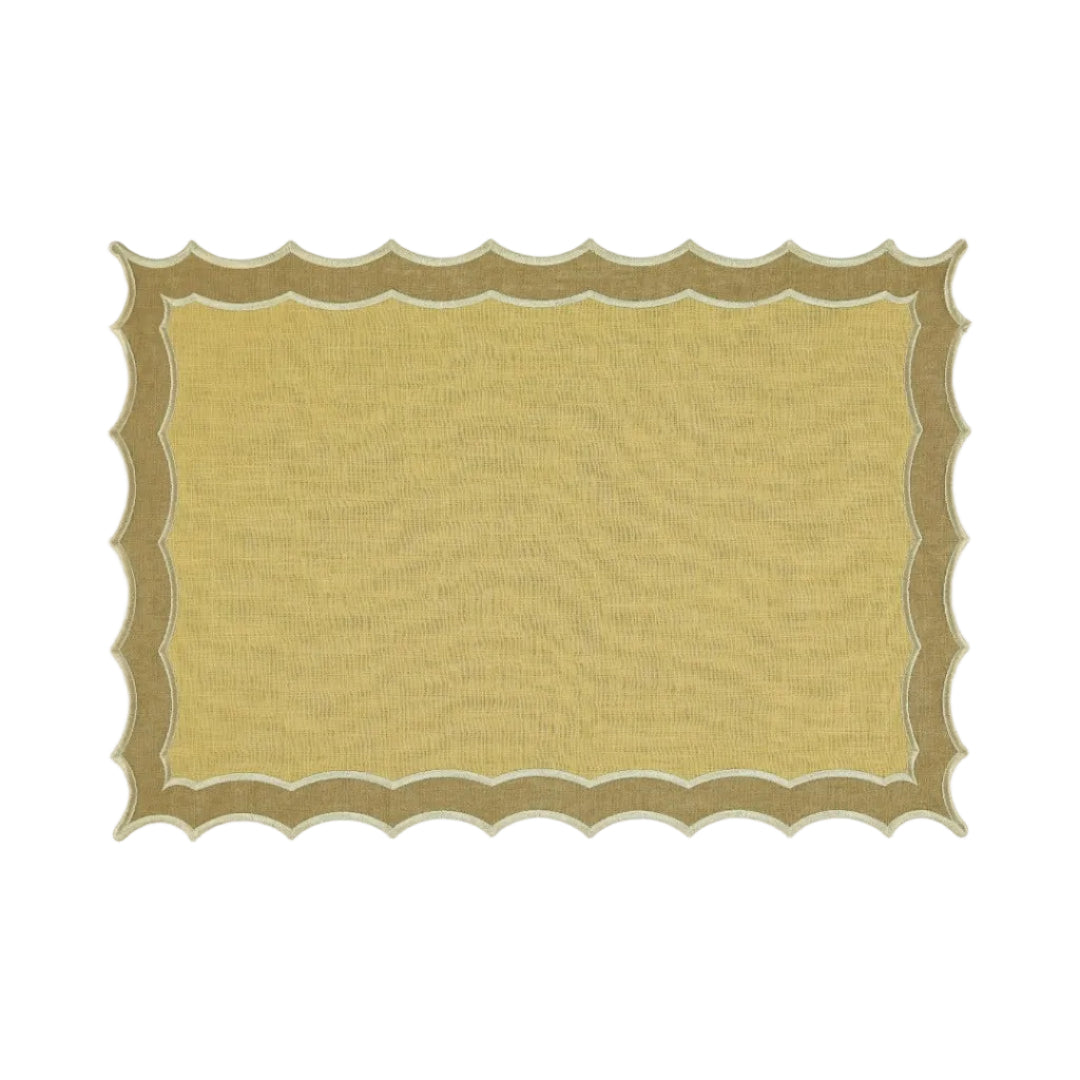 Placemat Évora, Green with Green